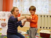 Cykl: Mali odkrywcy zwierząt, warsztaty: pt. Poznajemy Jeża i jego zwyczaje, fot. Katarzyna Boszko