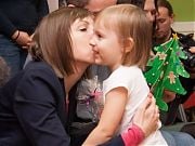 Świąteczne spotkanie z rodzicami i Opowieścią Wigilijną w Przedszkolu 4 Słonie. Fot. Anita Kot