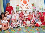 Dzień kibica w Przedszkolu 4 Słonie. 30 czerwca 2016 r. Fot. Anita Kot