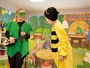 Pszczółka Kaja i przyjaciele. Przedstawienie Teatru Duet. 27.03.2017 r. Fot. Anita Kot