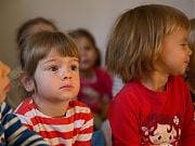 Grupa Teatralna Echo w 4 Słoniach. Bajka pt. Gucio Chusteczka. 20 września 2017 r. 