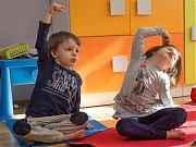 Kids Yoga Day w Przedszkolu 4 Słonie. 6 kwietnia 2018 r. 