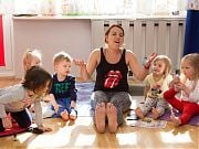 Kids Yoga Day w Przedszkolu 4 Słonie. 6 kwietnia 2018 r. 