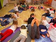 Kids Yoga Day w Przedszkolu 4 Słonie. 6 kwietnia 2018 r. 