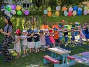 Dzień Dziecka w Przedszkolu 4 Słonie. Czerwiec 2018 r. Fot. Anita Kot