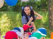 Dzień Dziecka w Przedszkolu 4 Słonie. Czerwiec 2018 r. Fot. Anita Kot