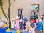 Dzień Dziecka w Przedszkolu 4 Słonie. Czerwiec 2018 r. Fot. Anita Kot
