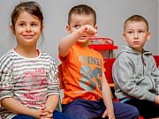 Warsztaty mydlarskie w Przedszkolu 4 Słonie. 13 maja 2019 r. 